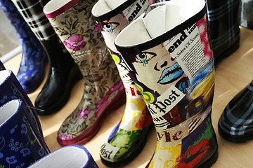 Image showing Rubber boots