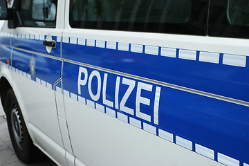 Image showing German police car