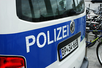 Image showing Polizei