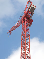 Image showing A crane