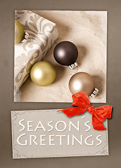 Image showing Seasons Greetings