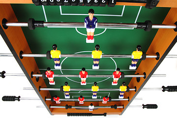 Image showing table soccer game