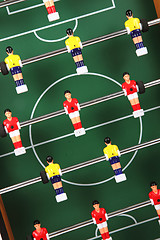 Image showing table soccer game