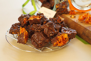 Image showing Chocolate Honeycomb