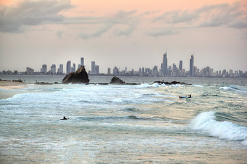 Image showing Currumbin Rock