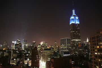 Image showing New York by night