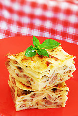 Image showing Lasagna