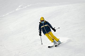 Image showing Skier