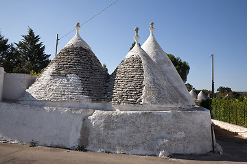 Image showing Trulli villa Apulia Italy