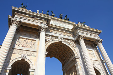 Image showing Milan - Arco della Pace