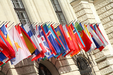 Image showing International flags