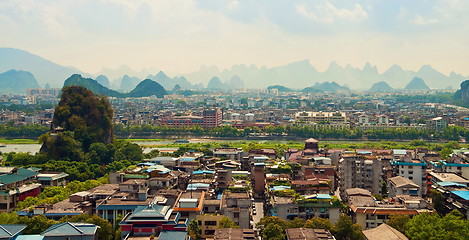 Image showing Guilin city view