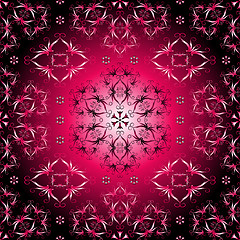 Image showing Seamless purple pattern