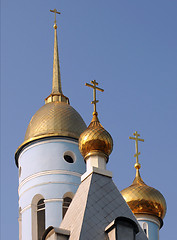 Image showing Golden Domes of the Orthodox Church