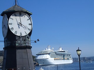 Image showing Oslo harbour