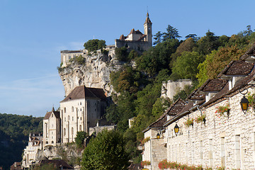 Image showing Medieval village of Rocamadour