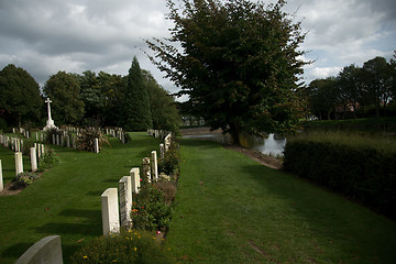 Image showing Belgian town Ypres soldiers memory