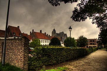 Image showing kortrijk town in belgium