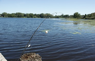 Image showing Fishing vacation in Illinois