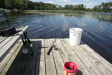 Image showing Fishing vacation in Illinois