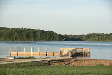 Image showing Sleepy Hollow state park lake vacation 