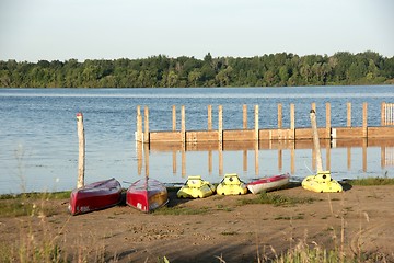 Image showing Sleepy Hollow state park lake vacation 