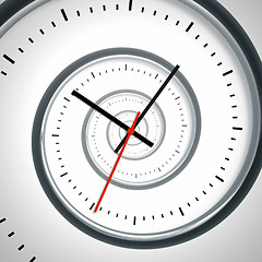 Image showing time spiral