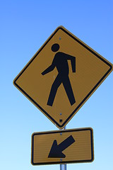 Image showing Road Crossing Sign