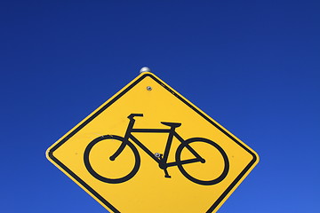 Image showing Bike Lane Road Sign