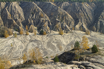 Image showing sand hills in the autumn