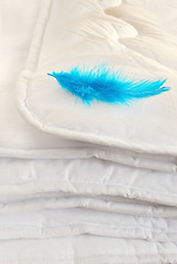 Image showing White duvet