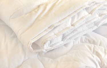 Image showing White duvet