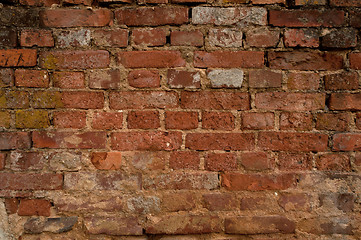 Image showing Aged Brick Wall