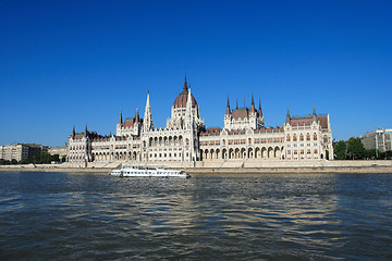Image showing Budapest, the building of the Parliament
