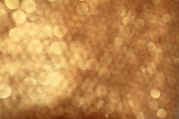 Image showing Bokeh effect of a christmas decoration