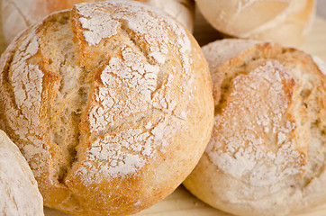 Image showing Bread closeup