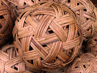 Image showing Wickerwork balls.....