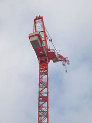 Image showing A crane