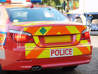 Image showing Police car