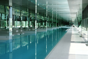 Image showing Luxury inside pool