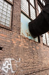 Image showing Angle shot of an industrial building