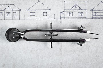 Image showing Bow with construction plans