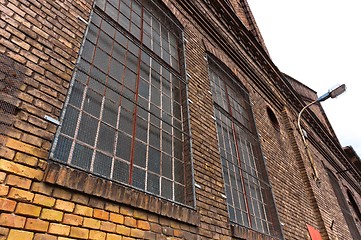 Image showing Angle shot of an indsutrial building