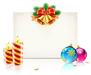 Image showing Christmas frame