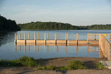 Image showing Sleepy Hollow state park lake vacation 