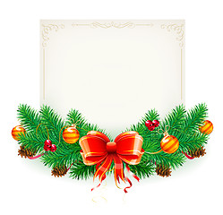 Image showing Christmas  frame