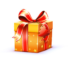 Image showing Christmas gift box