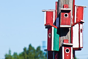 Image showing Birdhouses