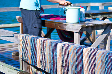 Image showing Carpet washing