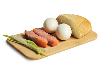 Image showing Light breakfast